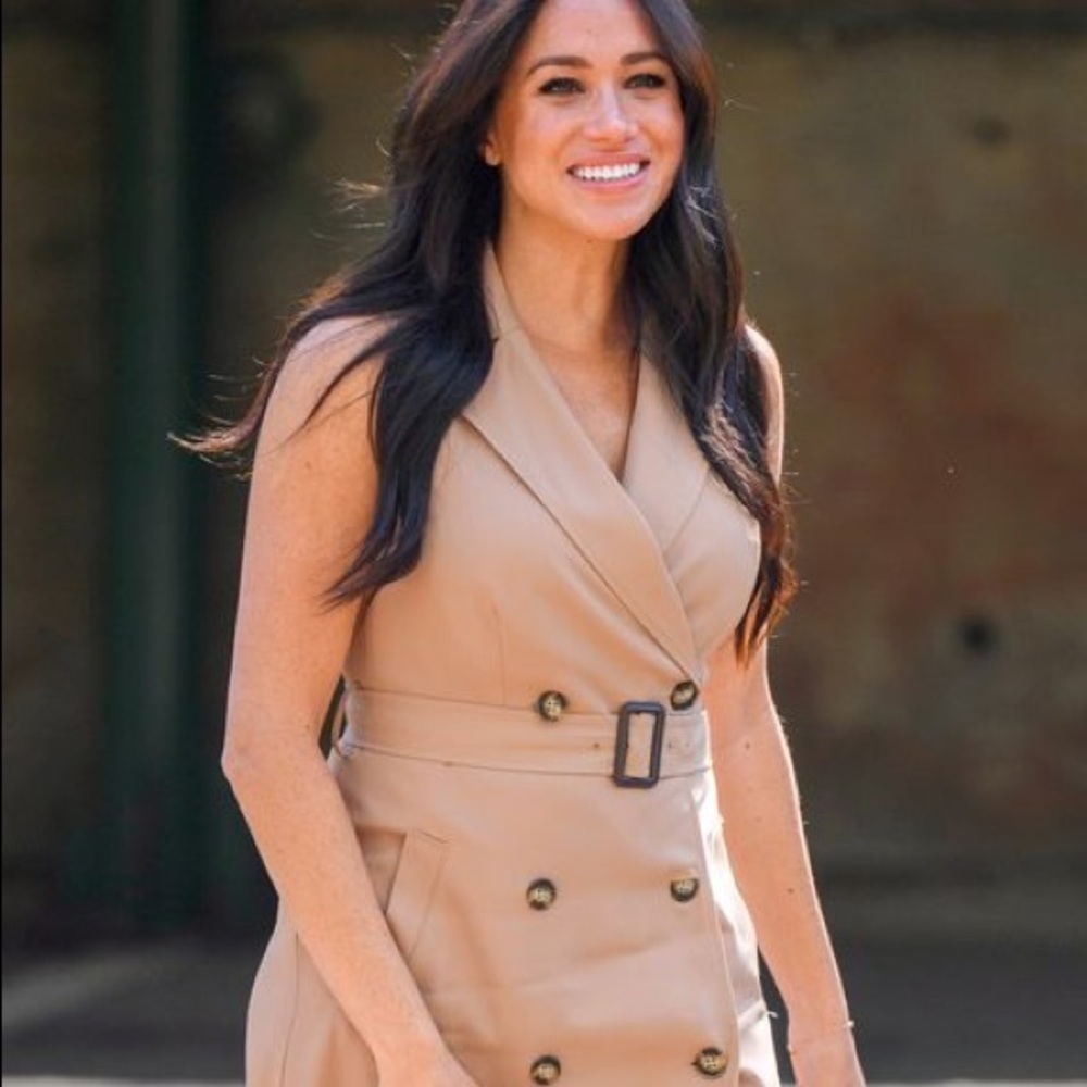 Banana Republic Trench-coat dress as worn by Meghan Markle